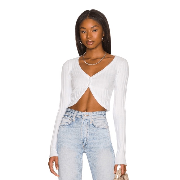 Cotton Citizen Capri Crop Cardigan S New - Picture 1 of 16